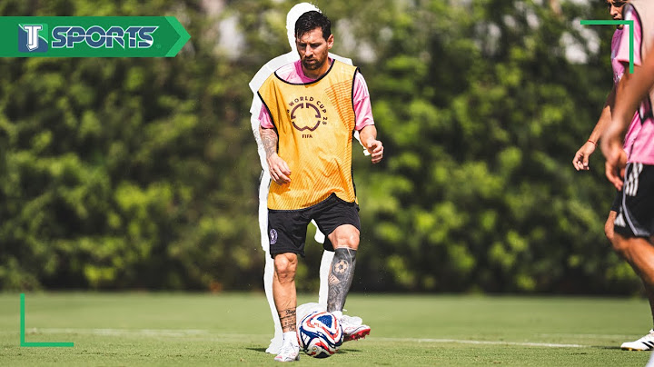 El INTENSO entrenamiento de Lionel Messi y Luis Suárez de cara al Mundial de Clubes con Inter Miami