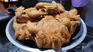 Philippines Street Food - Whole Fried Chicken