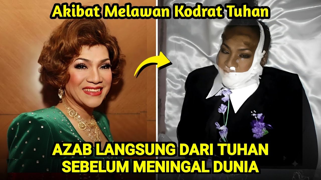 SANGAT MIRIS, Akibat Maksa Jadi Wanita, 7 Artis Waria Ini Meningg4l Dalam Keadaan Memprihatinkan
