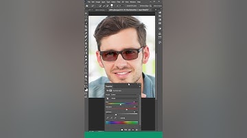 How to change Glasses Color in photoshop tutorial