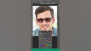 How to change Glasses Color in photoshop tutorial