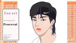 Digital drawing manga | ความลับของนางฟ้า | procreate | webtoon screenshot 1