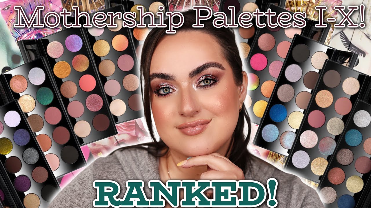 Pat Mcgrath Mothership Palettes Ranked From Worst To Best! All 10 Of Them!  - Youtube