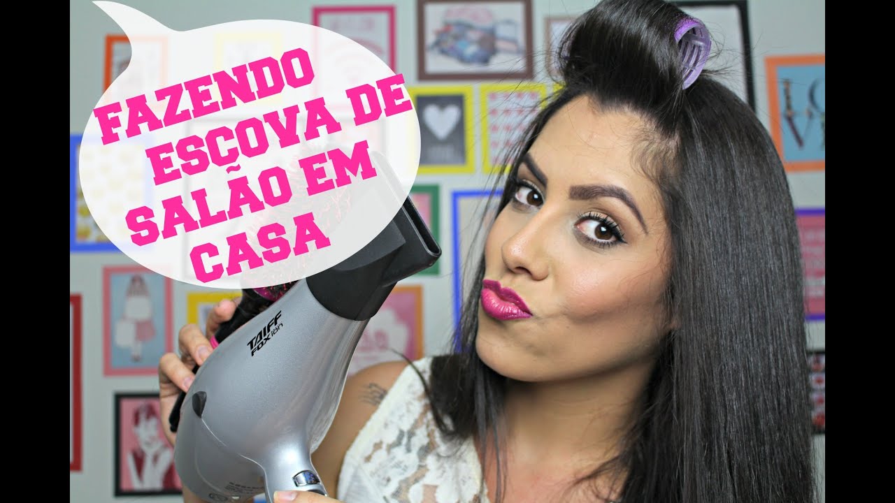 Como fazer escova de salão em casa? | Passo a passo