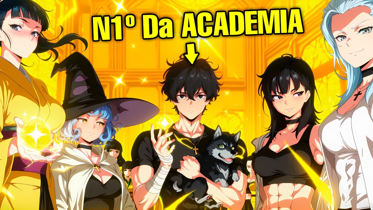 Quando O GÊNIO Escolhido Pelos Deuses Entra Na Academia de Dungeons! - Manhwa Recap