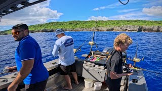 Fishing in Niue With A Local Legend ( Proper Bust Ups )