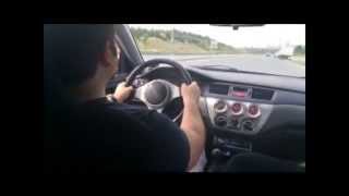 Lancer evo VIII acceleration 1.4 bar 320 hp