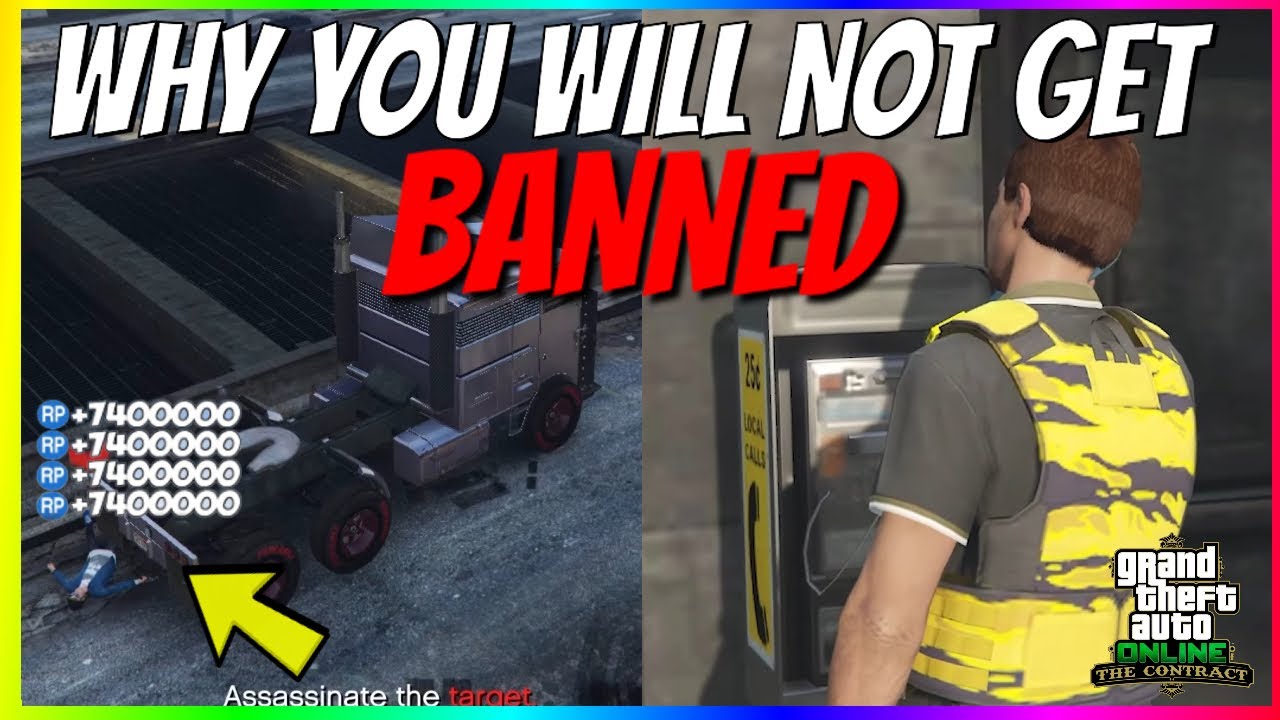 WHY YOU WON'T GET BANNED FOR THE PAYPHONE HIT RP GLITCH IN GTA 5 ONLINE