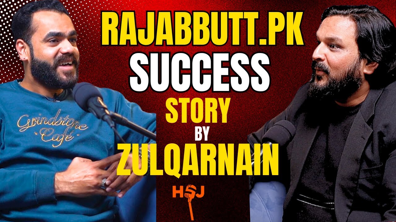 Zulqarnain Butt Reveals the Secret | Behind Rajab Butt Store & His Personal Life | HSJ Podcast