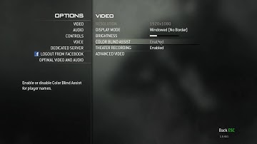 How To Disable Color Blind Assist In MW3