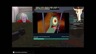 Bill Jensen gets earraped by plankton from spongebob