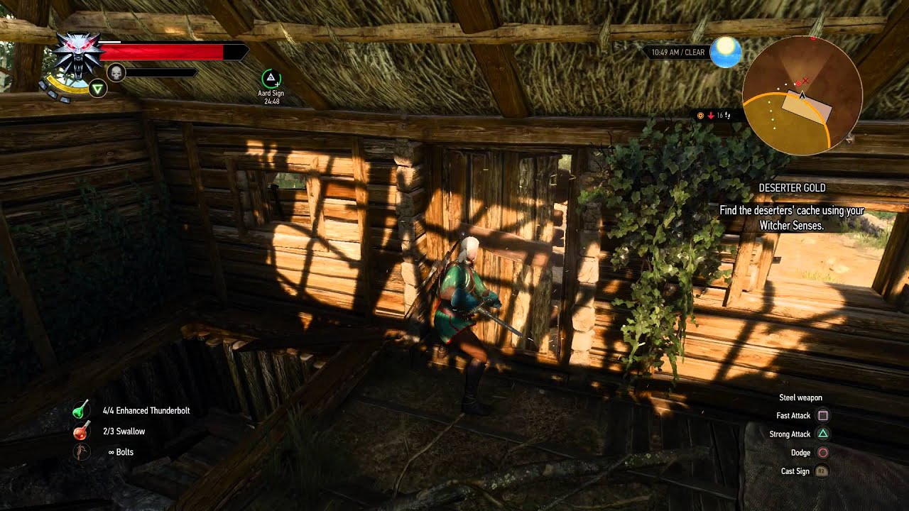 Deserter Gold Quest The Witcher 3 YouTube