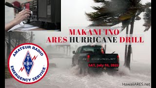 Hurricane Emergency Communications Drill 2022 Makani ‘Ino - Amateur Radio Operator HAM - KHON2
