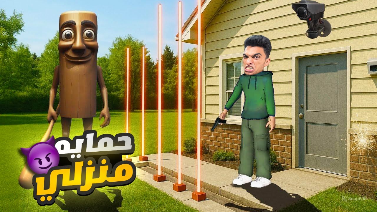 تحدي حمايه منزلي من هجوم التونج تونج بواسطه الأفخاخ😱 | Garry's Mod