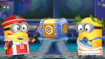 Minion Rush Soccer Fan Athenian Striker rewards daily challenge gameplay walkthrough android ios