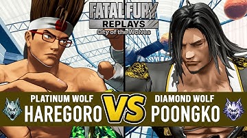 FF COTW ▰ HAREGORO (Joe) vs POONGKO (Gato) ▰ Fatal Fury CotW High Level Gameplay