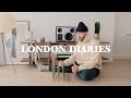 London Diaries | New home decor, Dealing with stress, Winter shopping &amp; Photoshoot day!