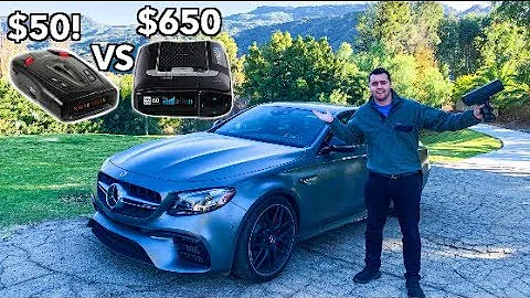 Is A CHEAP $50 Radar Detector BETTER Than A $650 Detector??