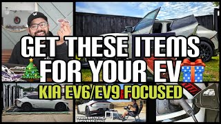 TOP MUST-HAVE ITEMS FOR EV OWNERS (ESPECIALLY KIA EV6/EV9 OWNERS): Enjoy your electric car ownership