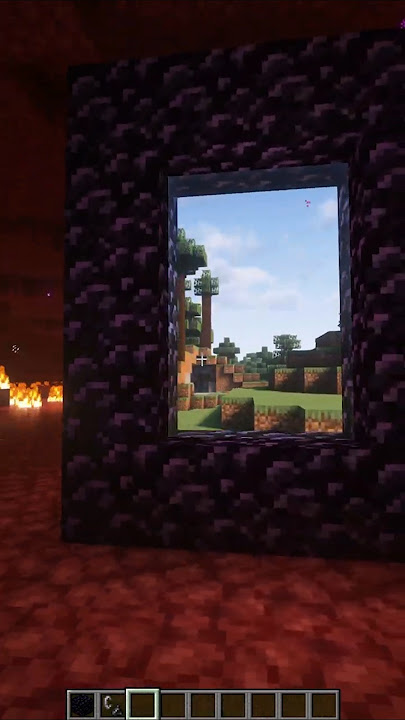 Immersive Portals Mod Minecraft Java #minecraft #minecraftmods