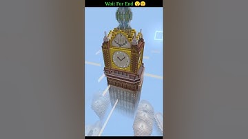 Clock Tower in Saudi Arabia 🇸🇦 😮 😳 #minecraft #shorts