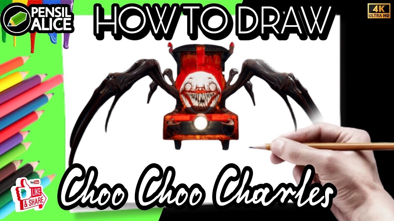 How to Draw Choo Choo Charles 
