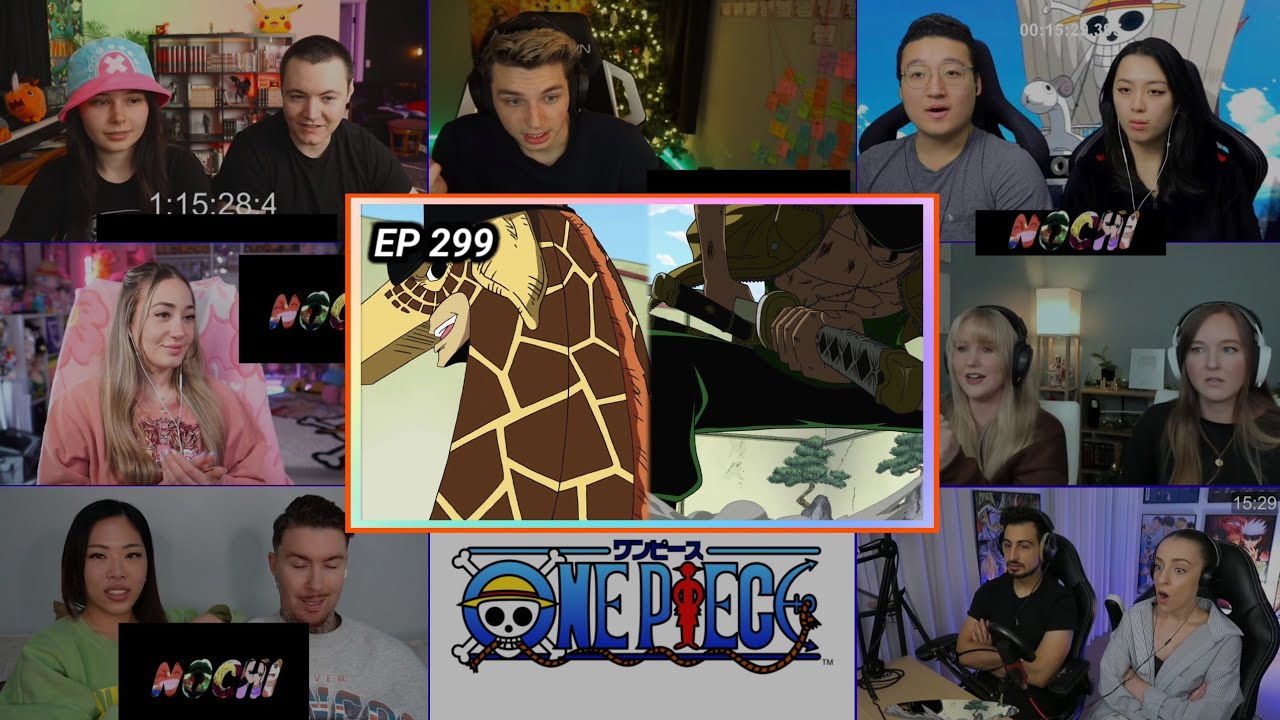 ONE PIECE | ZORO VS KAKU!!! | EPISODE 299 | REACTION MASHUP
