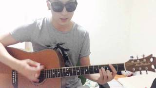 Vignette de la vidéo "백아연 - 이럴거면 그러지말지 guitar cover (남자버전)"