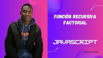 Función Recursiva Factorial | Javascript