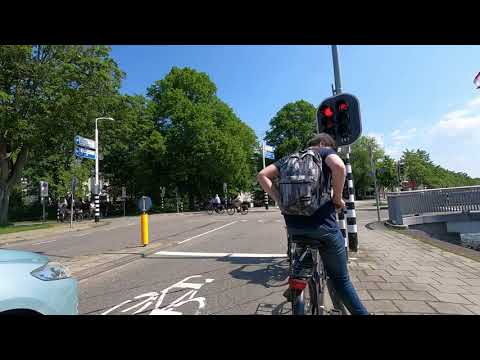 Zomer 2021 - Fiets tocht  Gouda - Driebruggen. Retourtje in 25 minuten rond