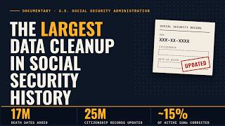 Details The biggest database cleanup of the US Social Security Administration News