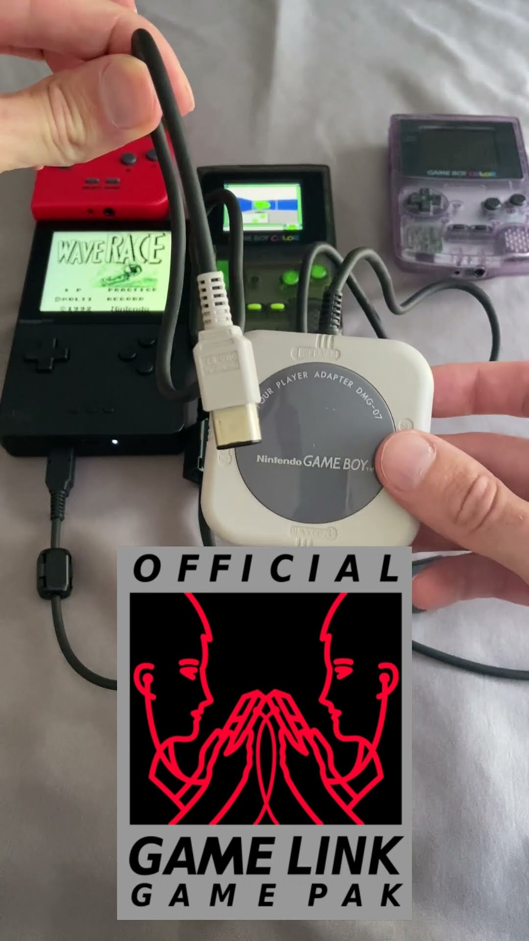 Gameboy 4-Player Link Adapter was compatible 20+ games