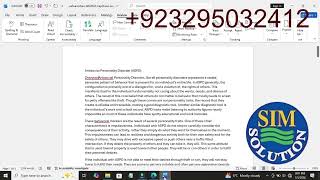 Details Word 365/2024 Capstone - Level 3 Writing a Research Paper | SIMnet Help Assignment |Word 365/2021 News