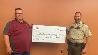 Blue Earth County Sheriff’s Office receives generous donation