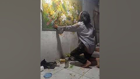 Sốc tranh vẽ của người điên họa sĩ Đoàn Nguyên | Dị nhân nên mời mà khó phết #Shorts