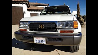 Time capsule! Found a brand new Toyota Land Cruiser 80, 1997. With 7,500km on the clock!