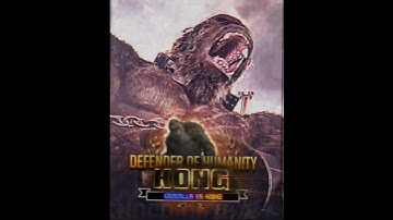 Kong 2021 vs Scar King | @Fierce-i5k OC Submission | #Godzilla #edit #wis #fyp #pyf #godzillaxkong