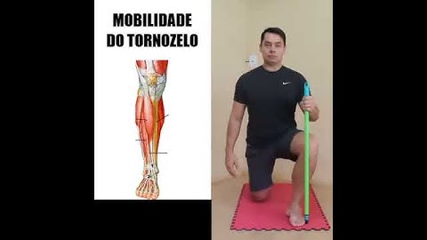 Mobilidade de Tornozelo C/ Bastão