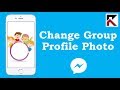 Change Group Conversation Profile Picture In Facebook Messenger