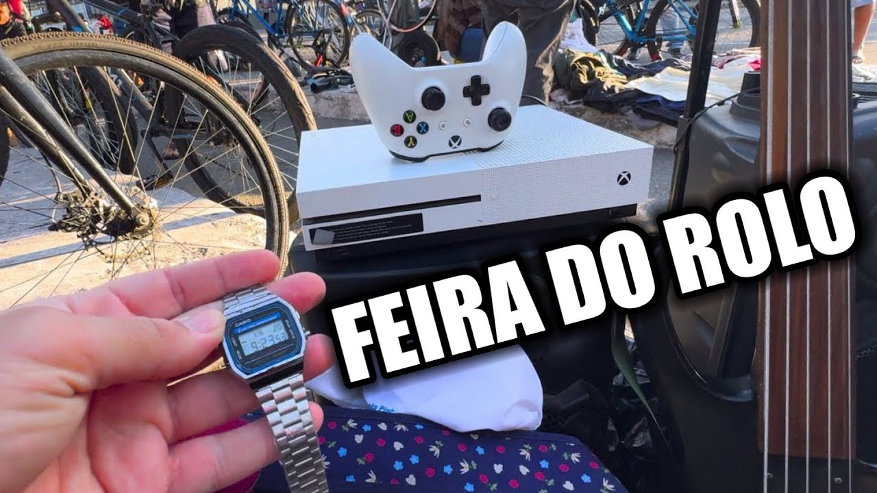 Caçada na FEIRA DO ROLO: xbox por R$*.***,**