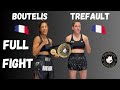 Full fight l boutelis vs trefault l  muay thai mortal panda biganos