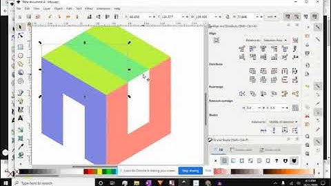 3d Cube in Inkscape new