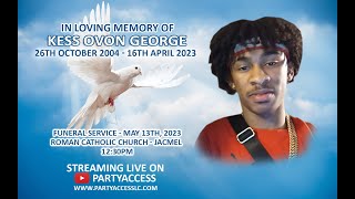 Funeral Service Of Kess Ovon George