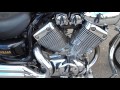 Работа двигателя Yamaha Virago 400