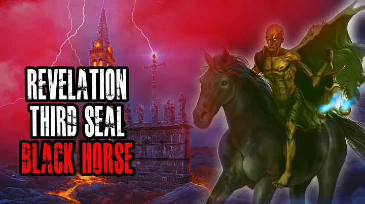 黙示録の第三の封印：黒馬の騎手と飢饉の地球