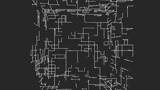 Random walk on cube ( success ). openFrameworks