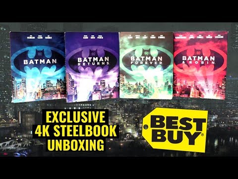 batman:-4-film-collection-4k-blu-ray-best-buy-exclusive-steelbook-set-unboxing