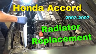 Honda Accord Radiator and Hose Replacement (2003-2007)