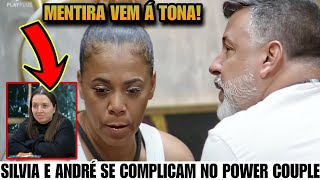 POWER COUPLE 2025: DEU RUIM! APÓS PROVA SILVIA E ANDRÉ SÃO PRESSIONADOS APÓS ATITUDE DE CAROL NA...