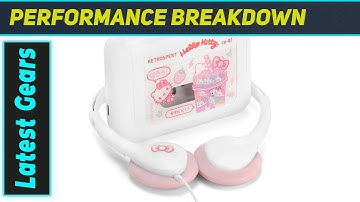 Retrospekt x Hello Kitty Cassette Player: The Cutest Way to Play Tapes!